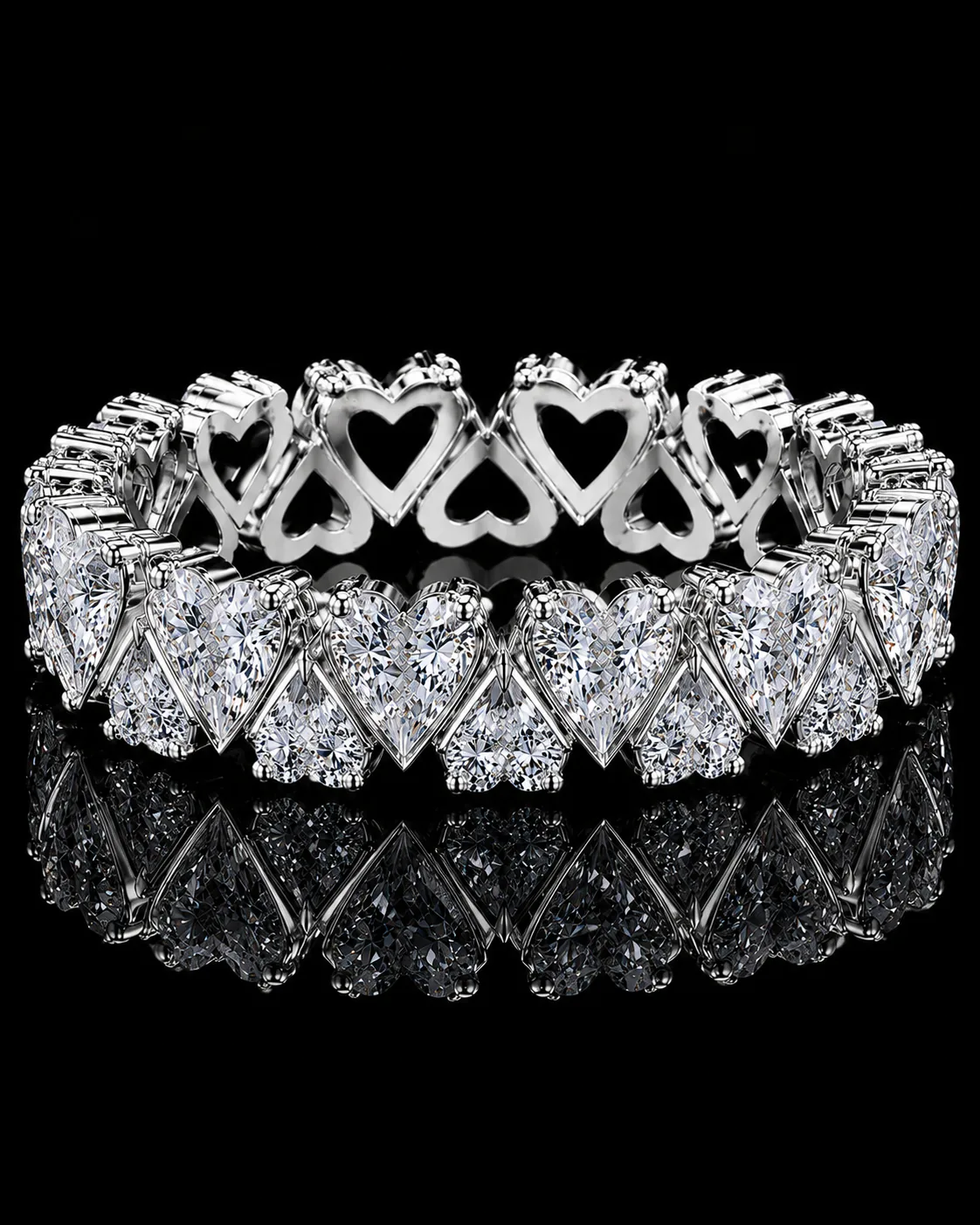Crime of Passion Eternity Band - White Gold