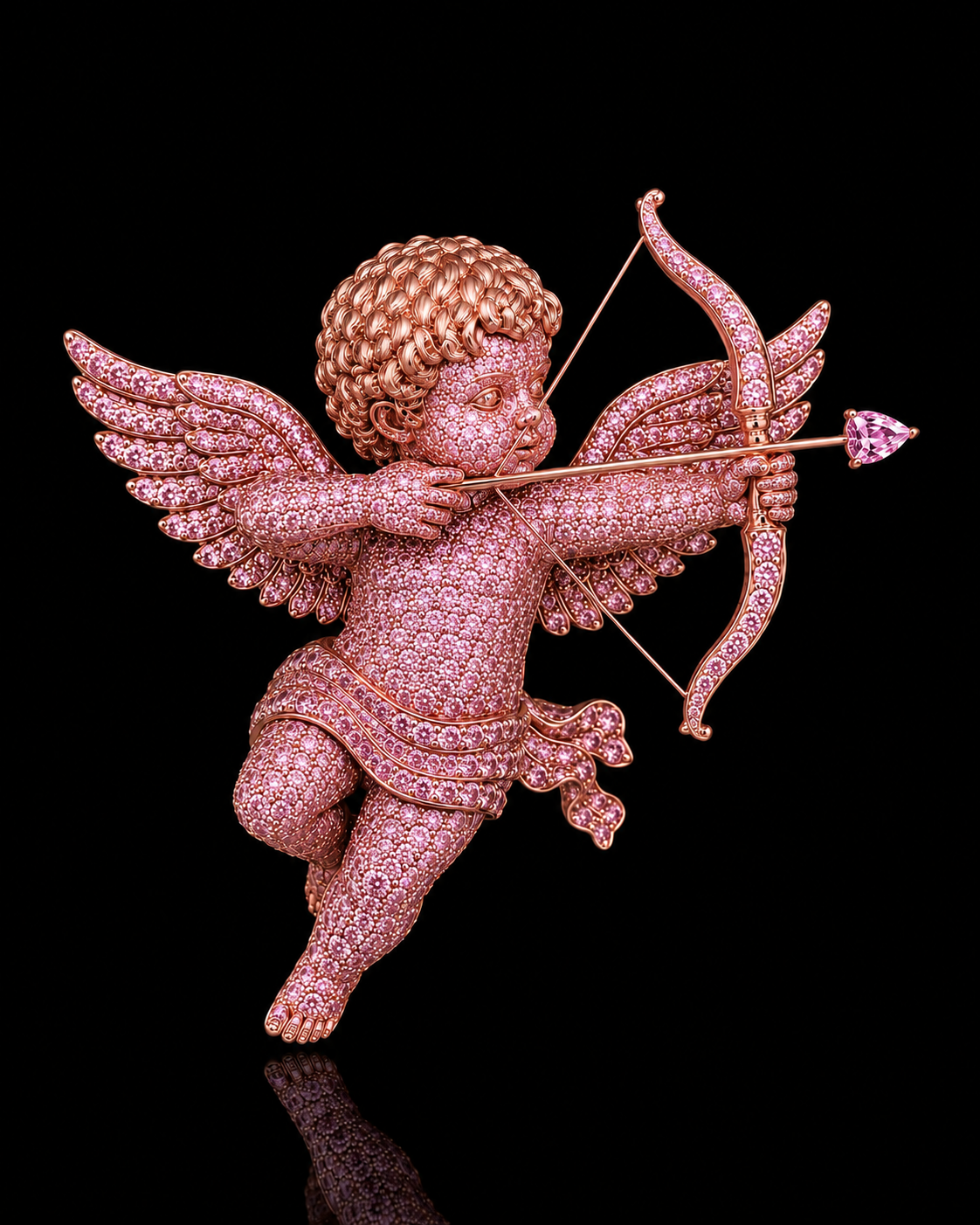 Cupid's Arrow™ Pendant - Rose Gold