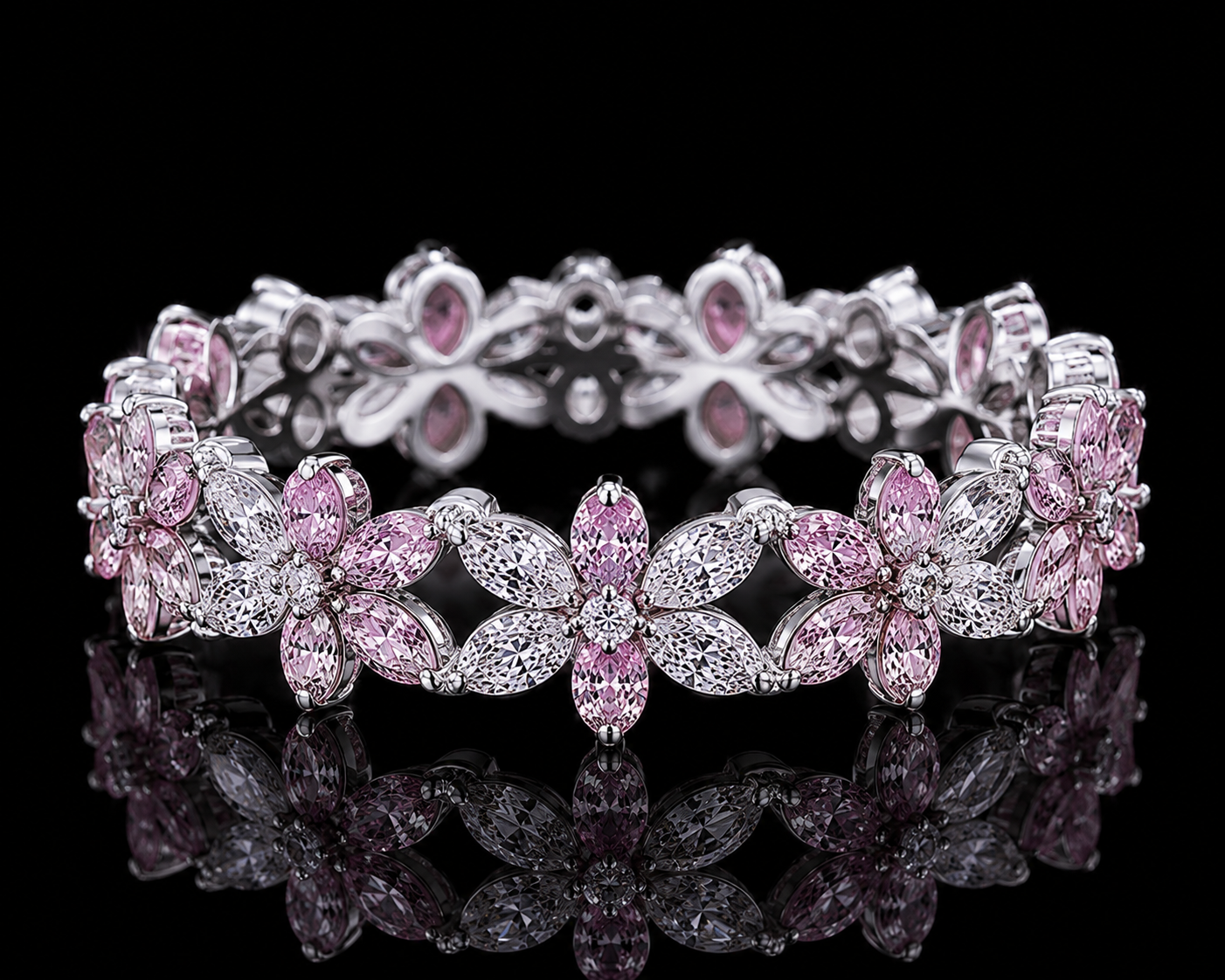 Sakura Eternity Ring - Detail