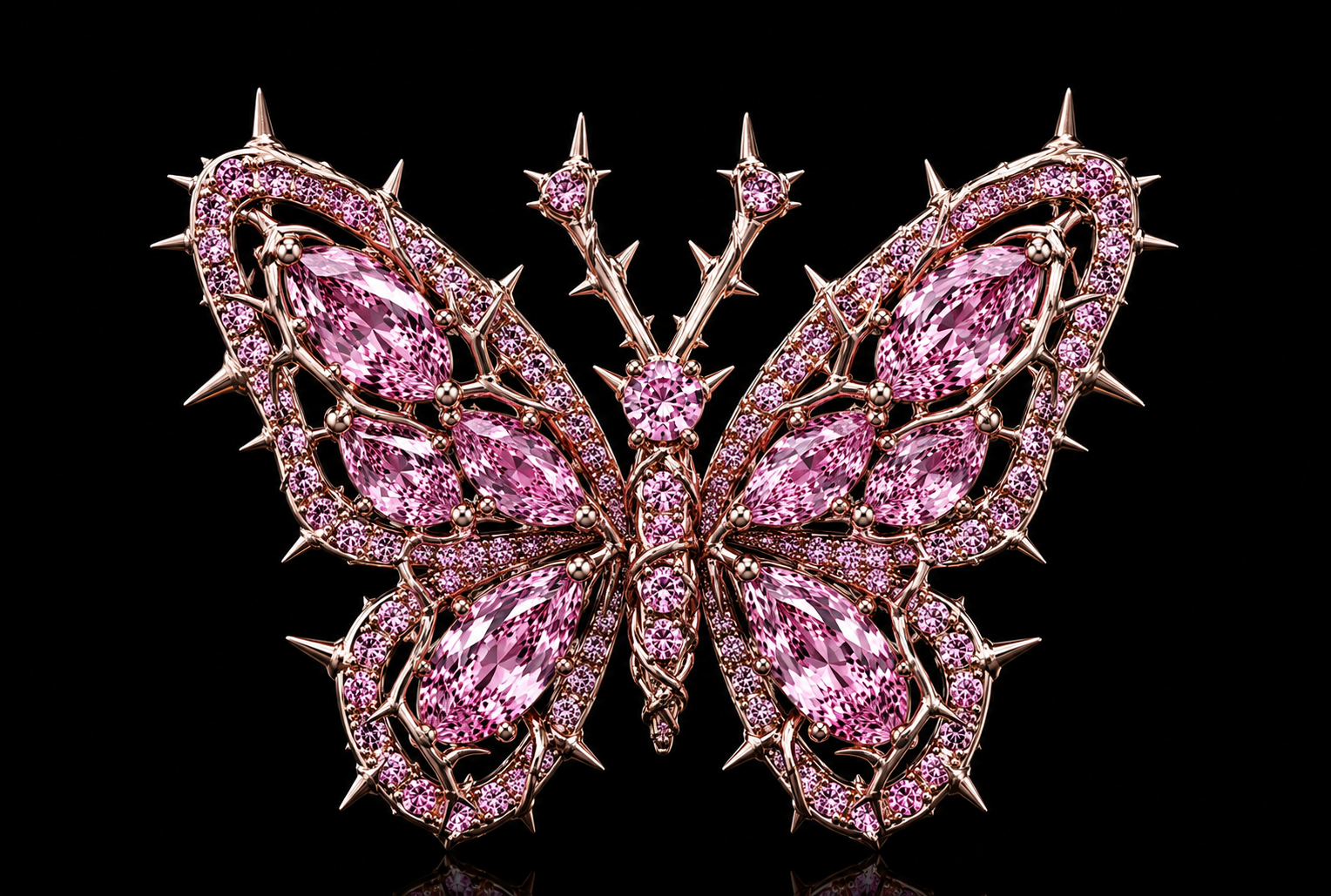 Thorn Butterfly Pink Diamond